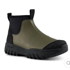 Olive Green Women's Winter & Rain Boots